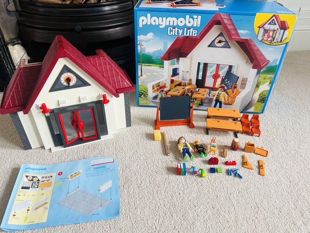 Preview of the first image of Playmobil 6865 City Life School House.