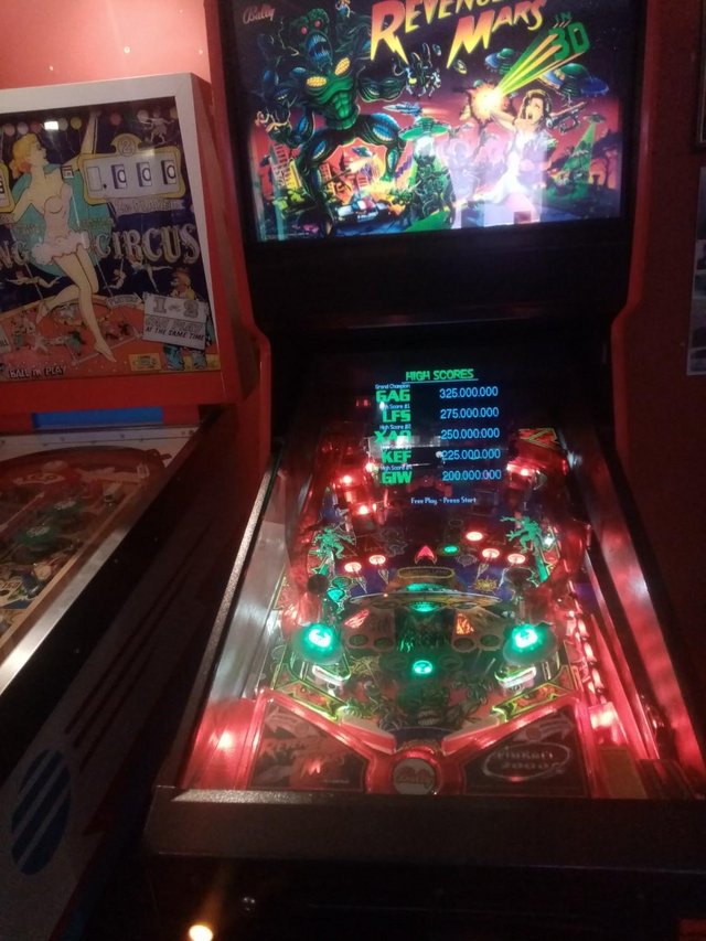 Preview of the first image of PINBALL MACHINE REVENGE FROM MARS.