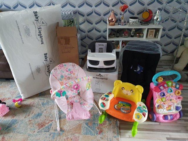 Preview of the first image of Nearly new  baby goods used for visiting grandchildren.