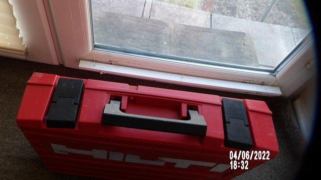 Preview of the first image of HILTI SET £20 CASE ON ITS OWN SELLS FOR £15.