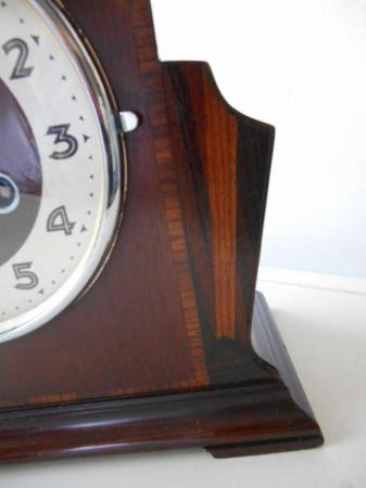 Image 3 of Art Deco Baduf striking mantle clock.