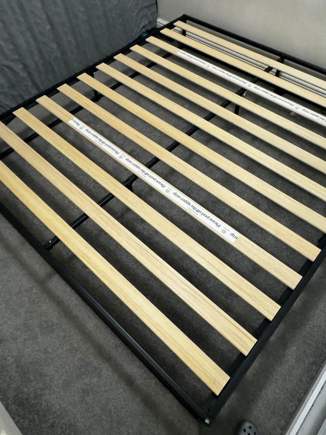 Preview of the first image of Super king bed, almost new, no problems. Urgent sale.