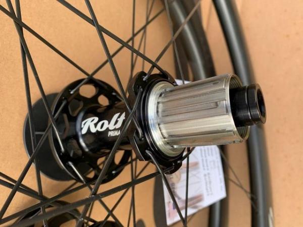 Image 2 of 2024 Rolf Prima Ares 4 Disc Carbon Fiber Wheels NEW