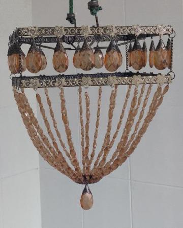 Image 2 of Lovely Vintage Style Chandelier Pendant Lampshade   BX13
