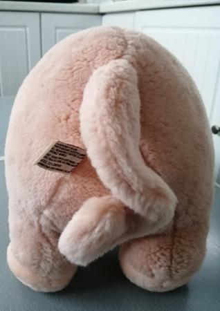 Image 11 of A Medium Sized Keel Simply Soft Pink Plush Pig.
