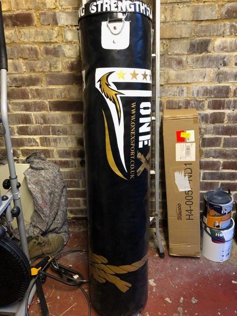 Preview of the first image of Hanging Punchbag/kickboxing bag for sale.