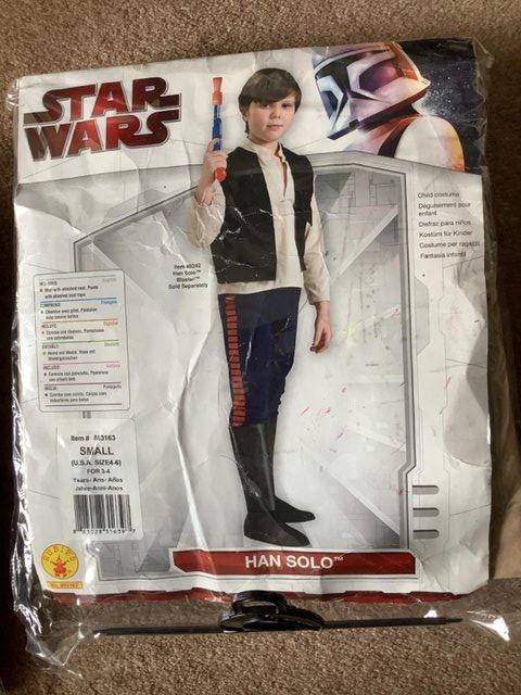 Preview of the first image of Star Wars Han Solo fancy dress.