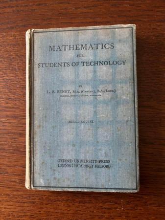 Image 2 of Mathematics For Students Of Technology Junior Course