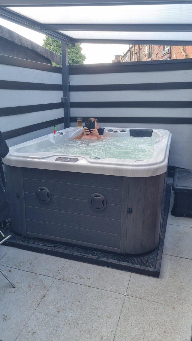 Preview of the first image of BeWell BeWell Luxury 0354 hot tub for sale 3 person.