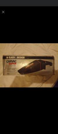 Image 1 of Black & Decker 12 volt car vacuum