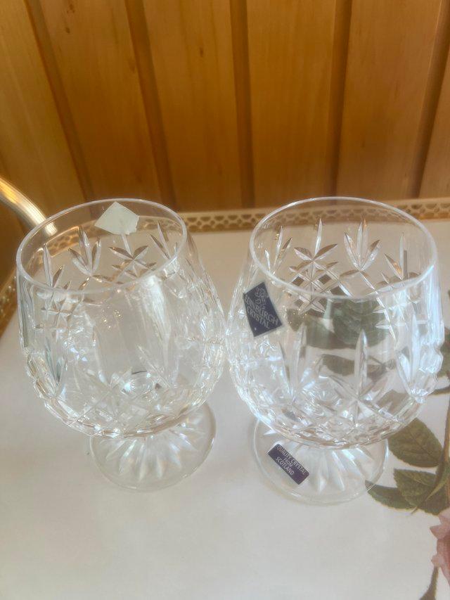 Preview of the first image of Assorted Crystal glasses and decanters.