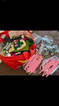Image 1 of Bag of mixed Lego and some bags sealed