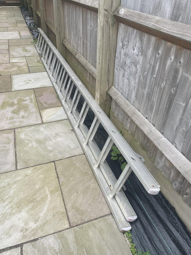 Preview of the first image of Double Extension Aluminium Ladder.