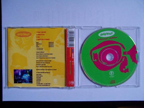 Image 2 of Delirious- deEPer - CD EP - Label / Cat No. CDFURY4