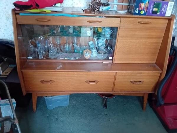 Image 1 of Vintage 1950's sideboard. Mint condition. Never moved since