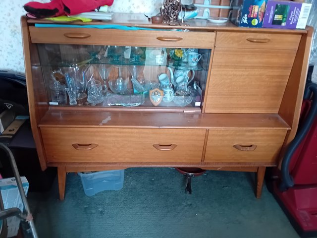 Preview of the first image of Vintage 1950's sideboard. Mint condition. Never moved since.