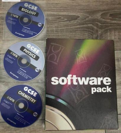 Image 1 of Software Pack containing 19 discs including sciences