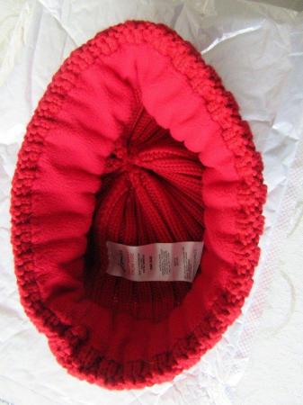 Image 3 of Joules Beanie Hat, Red, One Size, Never worn (4% Cashmere)