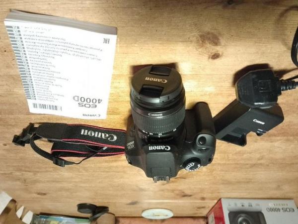 Image 3 of Canon EOS 4000D Camera Kit with 18-55mm zoom lens