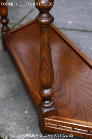 Image 71 of AN OLD CHARM LIGHT OAK CANTED CONSOLE TABLE LAMP PHONE STAND