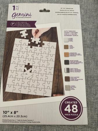 Image 2 of Crafters companion metal jigsaw die set.