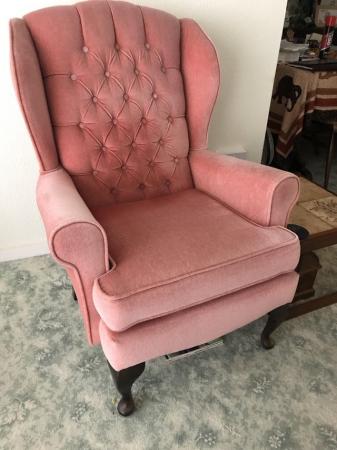 Image 3 of Two Upright Armchairs for sale