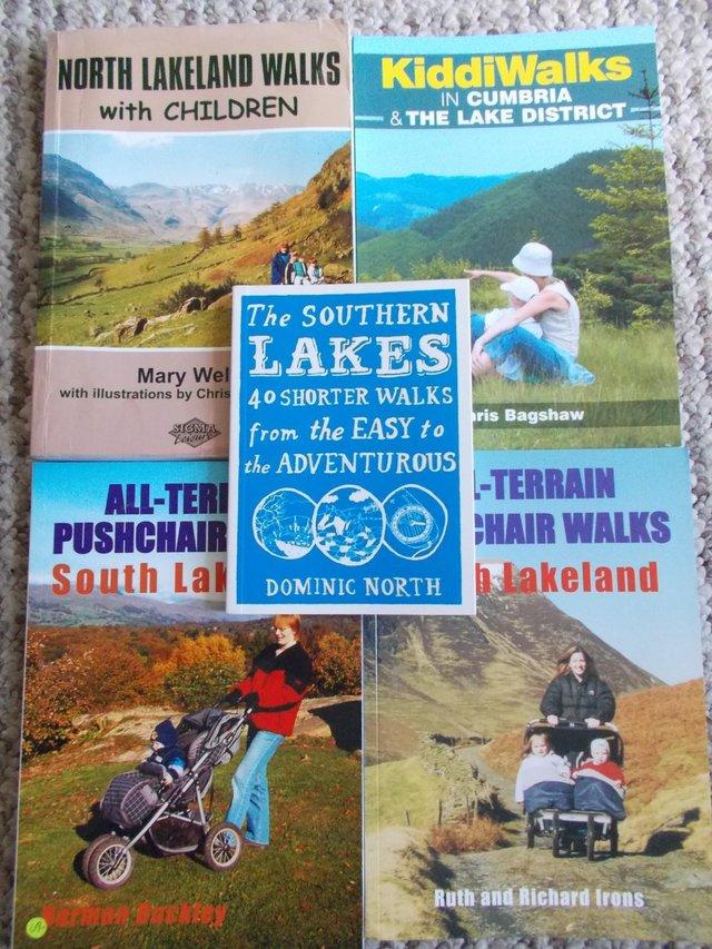 Preview of the first image of 5 Pushchair Children Lakeland Cumbria walks.