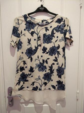 Image 7 of New Marks and Spencer Per Una UK 6 Summer Top Tunic