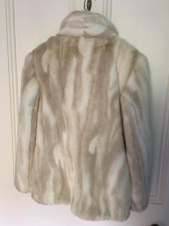 Image 2 of Ladies faux fur jacket UK size 10/12