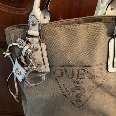 Image 1 of GUESS Tote bag ?? canvas¿j