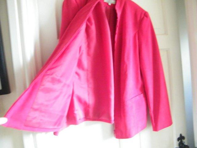 Preview of the first image of LADIES BRUSHED FINSHED JACKET SIZE 14.