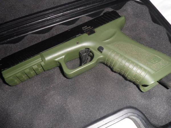 Image 3 of RAM Combat Paintball Marker and Carry Case