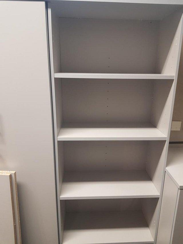 Preview of the first image of 5-tier office shelving unit/bookshelf storage unit cabinet.