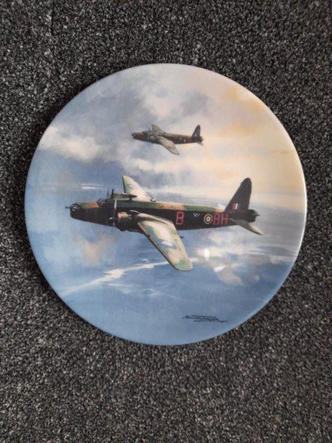 Preview of the first image of COALPORT SET of WW2 AEROPLANE PLATES.