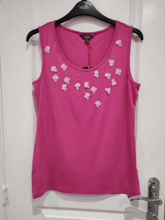 Image 3 of New Marks and Spencer M&S Pink Top Size 8