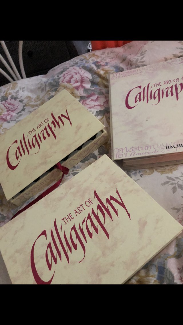 Preview of the first image of The art of calligraphy (creative writing).
