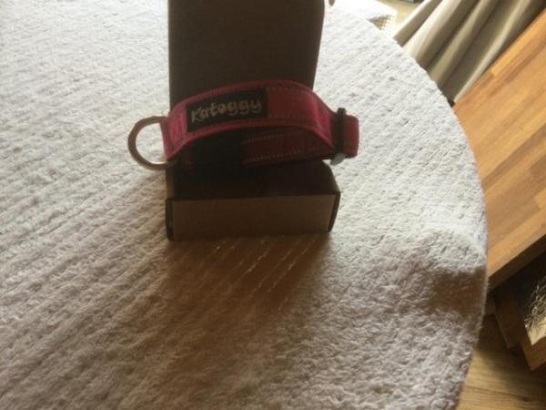 Image 1 of Pink Collar for Small/Medium Sized Dog
