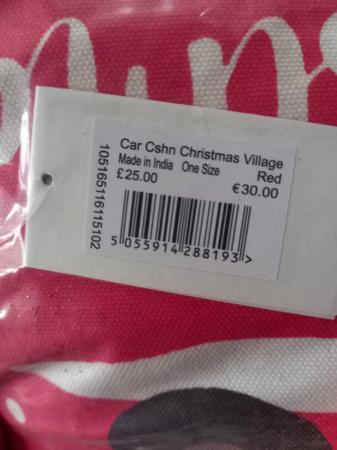 Image 3 of CATH KIDSTON CHRISTMAS CUSHION DISCONTINUED NEW
