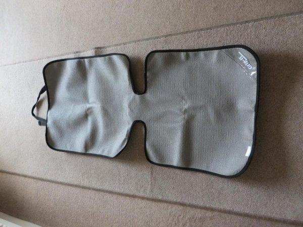 Image 1 of Car seat cover for under the baby seat
