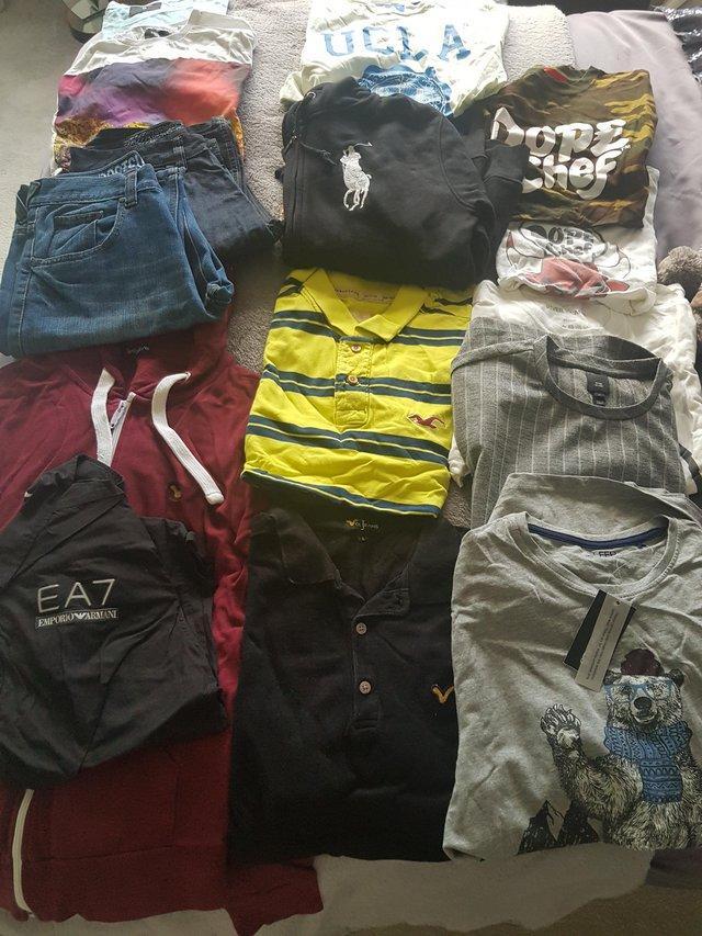 Preview of the first image of Bundle of Mens Clothes Assorted sizes.