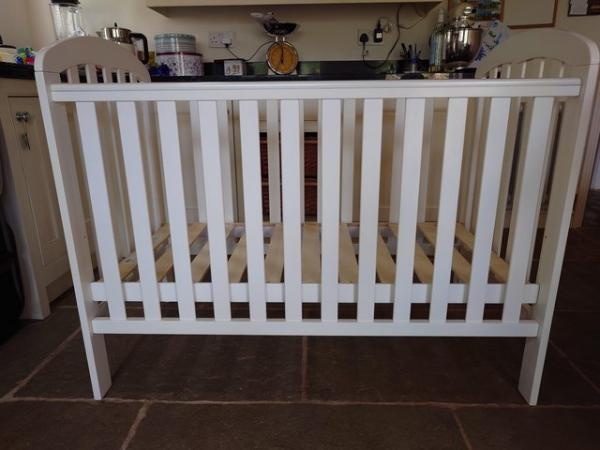 Image 4 of Cot, Obaby Lily, excellent condition, with unused mattress