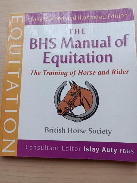 Preview of the first image of The BHS Manual of Equitation, the training of horse and ride.