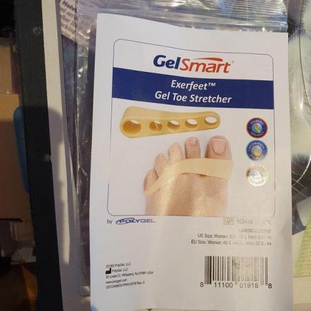 Image 1 of Gelsmart ExerFeet Gel Toe Stretcher