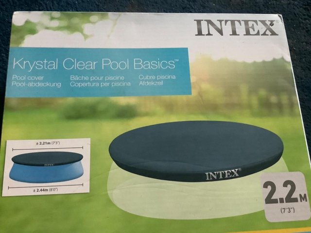 Preview of the first image of Intex swimming pool cover.