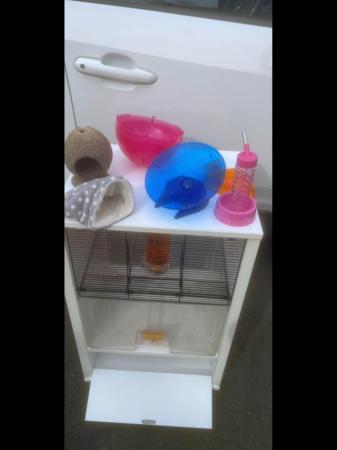 Image 2 of Omlet. Superb Hamster Cage. 3 Tiered Wooden £149 New