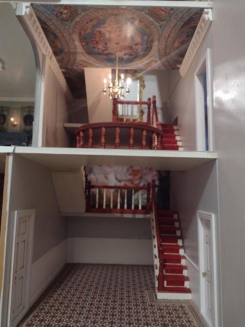Preview of the first image of HUGE dolls house half finished.