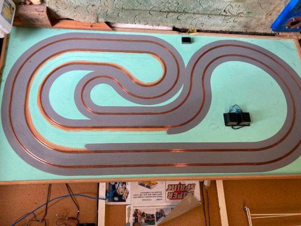Image 3 of 2  X 8FT  X 4FT SCALEXTRIC SLOT RACING TRACK LAYOUTS