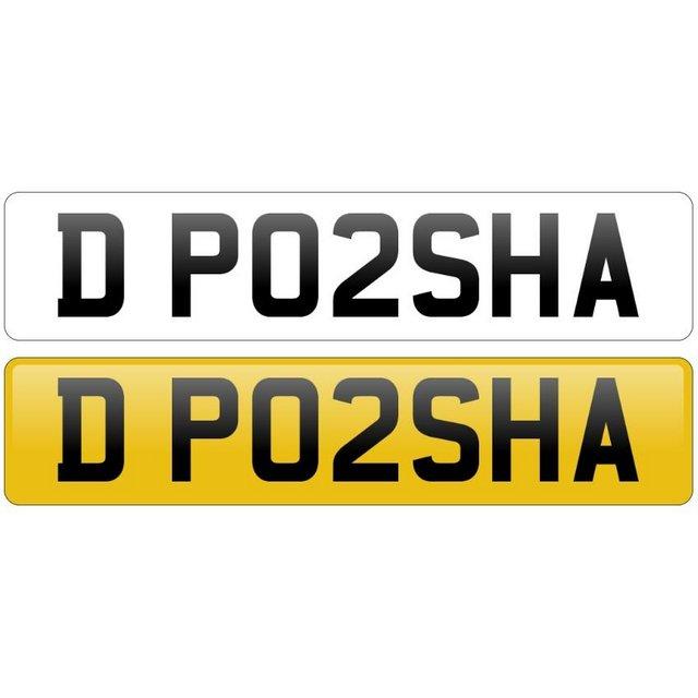 Preview of the first image of Porsche Private Number Plate, Personalised Registration.