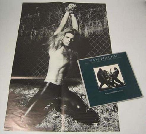 Image 2 of Van Halen ‘Women and Children First’ 1980 UK LP + Poster.