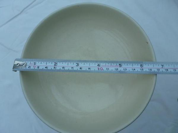 Image 2 of 7 Denby breakfast cereal bowls and one oval platter